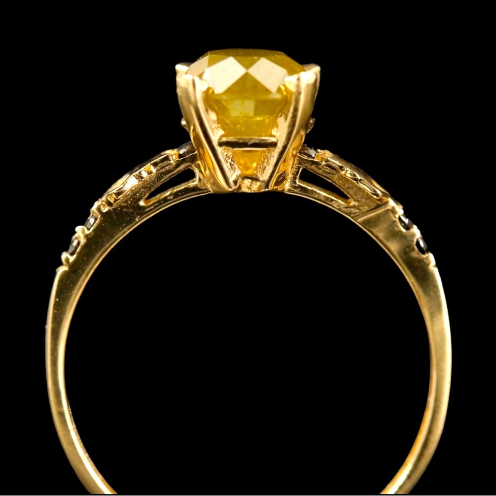 1.51 Cttw Solitaire Diamond 14K Gold Ring For Relationships as Rare as Yours